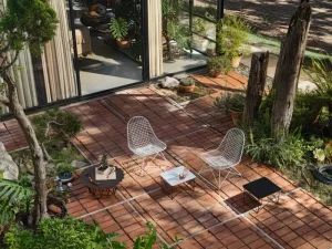Vitra Terrassenmöbel | Sitzgelegenheiten^Wire Chair LKR, Weiß