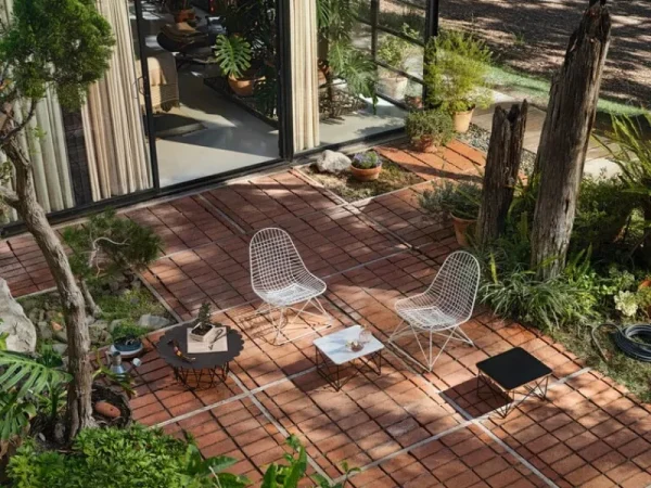 Vitra Terrassenmöbel | Sitzgelegenheiten^Wire Chair LKR, Weiß