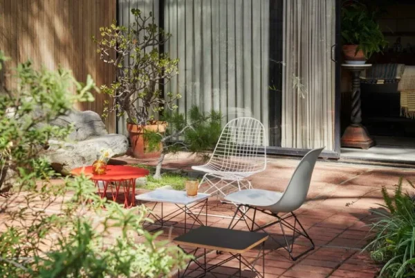 Vitra Terrassenmöbel | Sitzgelegenheiten^Wire Chair LKR, Weiß