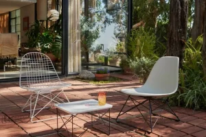 Vitra Terrassenmöbel | Sitzgelegenheiten^Wire Chair LKR, Weiß