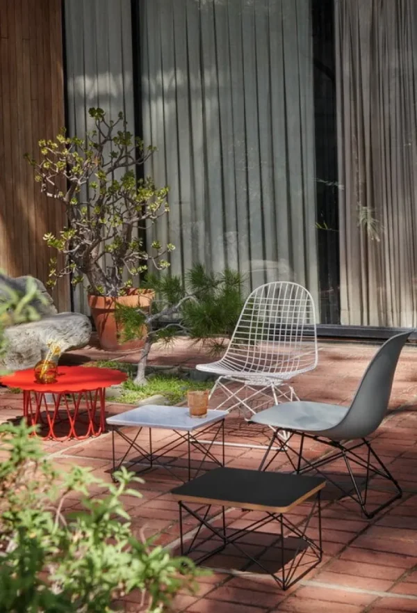 Vitra Terrassenmöbel | Sitzgelegenheiten^Wire Chair LKR, Weiß