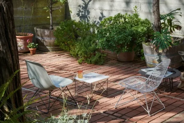 Vitra Terrassenmöbel | Sitzgelegenheiten^Wire Chair LKR, Weiß