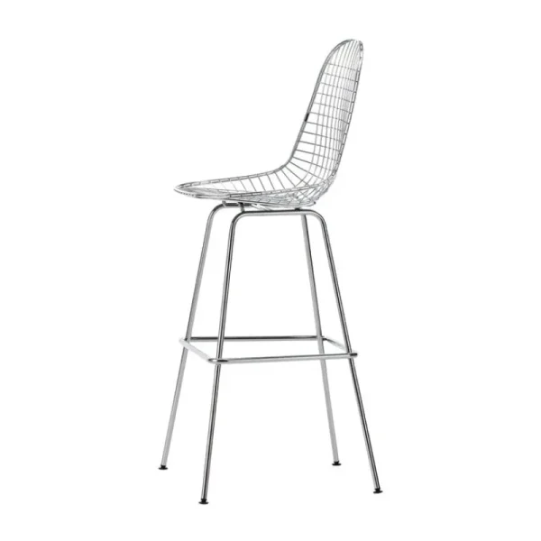 Vitra Sitzgelegenheiten-Wire Hocker, hoch, Chrom