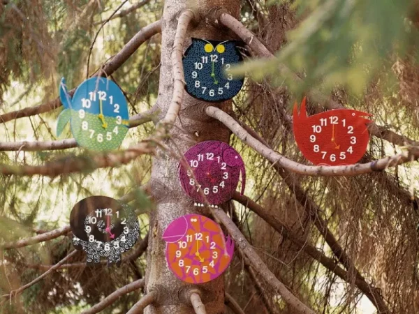 Kinder Vitra Kinderzimmereinrichtung | Uhren^Zoo Timers Wanduhr, Fernando the Fish