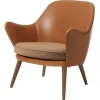 Carl Hansen & Su00f8n Sitzgelegenheiten-Warm Nordic Dwell Sessel, Leder Cognac – Sprinkles 254