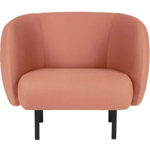 Vitra Sitzgelegenheiten-Warm Nordic Loungesessel Cape, Blush