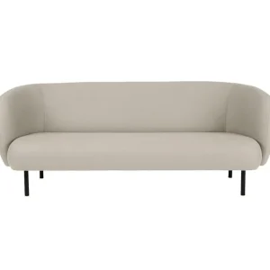 Warm Nordic Sofas Und Liegen-Sofa Cape, 3-Sitzer, Pearl Grey