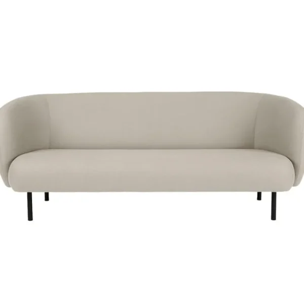 Warm Nordic Sofas Und Liegen-Sofa Cape, 3-Sitzer, Pearl Grey