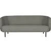 Interface Sofas Und Liegen-Warm Nordic Sofa Cape, 3-Sitzer, warmes Grau