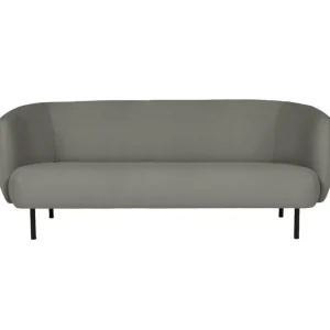 Interface Sofas Und Liegen-Warm Nordic Sofa Cape, 3-Sitzer, warmes Grau