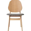 Vitra Sitzgelegenheiten-Warm Nordic Stuhl Noble, Eiche weiß geölt – Savanna 152