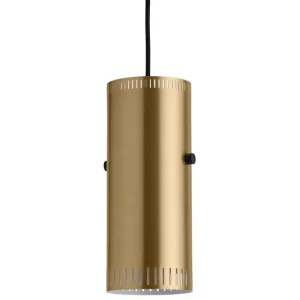 Marset Deckenleuchten-Warm Nordic Trombone Cylinder Pendelleuchte, Messing