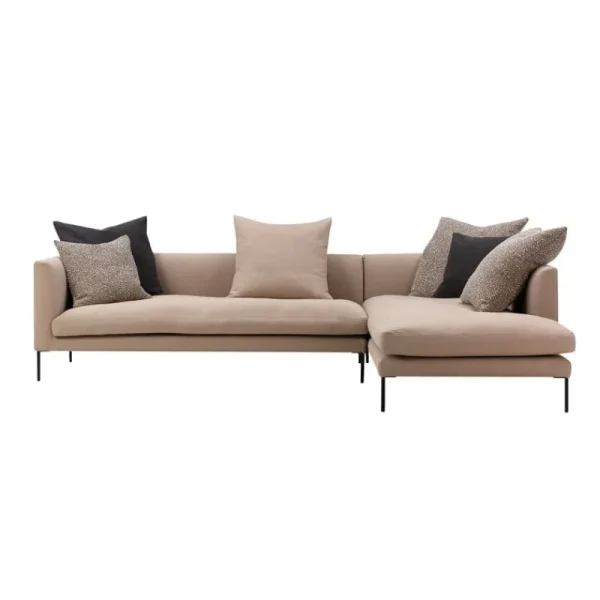 Fredericia Sofas Und Liegen-Wendelbo Blade Sofa, Module 9–20, Schwarz - Cala 06