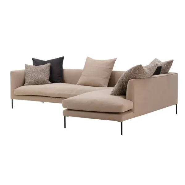 Fredericia Sofas Und Liegen-Wendelbo Blade Sofa, Module 9–20, Schwarz - Cala 06