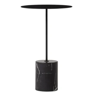 Artek Tische-Wendelbo Calibre Beistelltisch, hoch, Schwarz - Nero-Marquina-Marmor