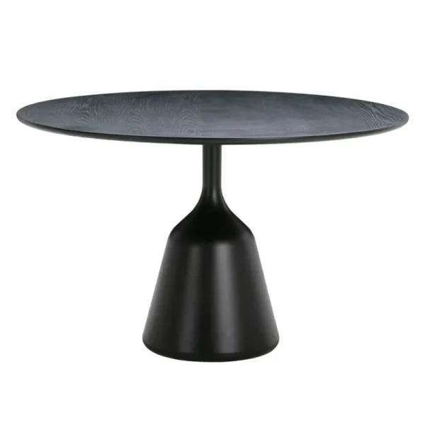 Fredericia Tische-Wendelbo Coin Esstisch, 120 cm, Schwarz - Eiche schwarz