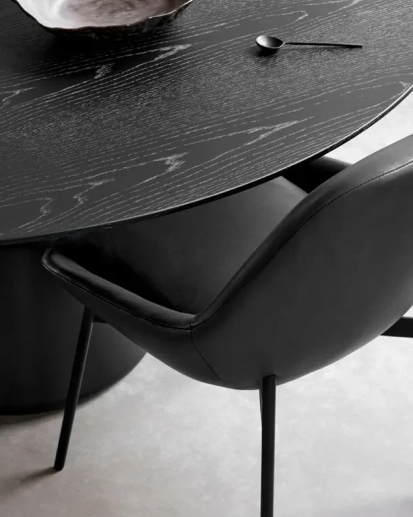 Sibast Tische-Wendelbo Coin Esstisch, 150 cm, Schwarz - Eiche schwarz