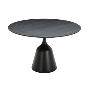 Fredericia Tische-Wendelbo Coin Esstisch, 120 cm, Schwarz - Eiche schwarz