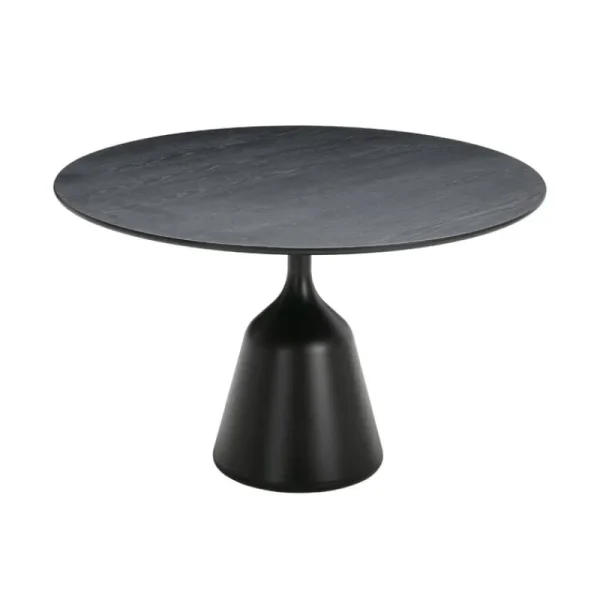 Fredericia Tische-Wendelbo Coin Esstisch, 120 cm, Schwarz - Eiche schwarz