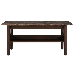Sibast Tische-Wendelbo Collect Couchtisch, klein, quadratisch, Dunkelbraun - Marmor