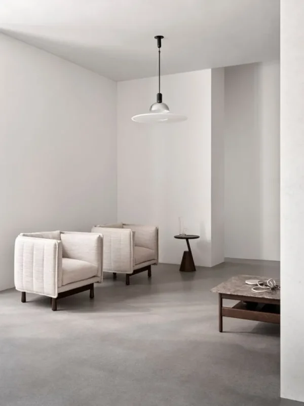 Sibast Tische-Wendelbo Collect Couchtisch, klein, quadratisch, Dunkelbraun - Marmor
