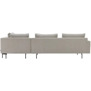 Fasetti Sofas Und Liegen-Wendelbo Edge V2 Sofa, Module 11–33, Schwarz - Soft 2, Hellgrau