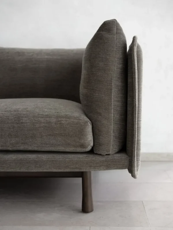 Audo Copenhagen Sofas Und Liegen-Wendelbo Kite 3-Sitzer-Sofa, Eiche schwarz gebeizt - Roco 08