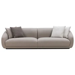 Audo Copenhagen Sofas Und Liegen-Wendelbo Montholon 3-Sitzer-Sofa, Cuddle 04, Beige