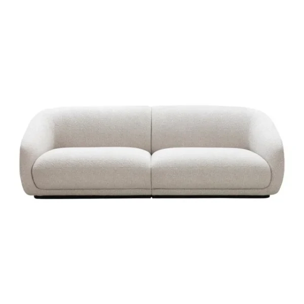 Fredericia Sofas Und Liegen-Wendelbo Montholon 2,5-Sitzer-Sofa, Bosa 04, Grau