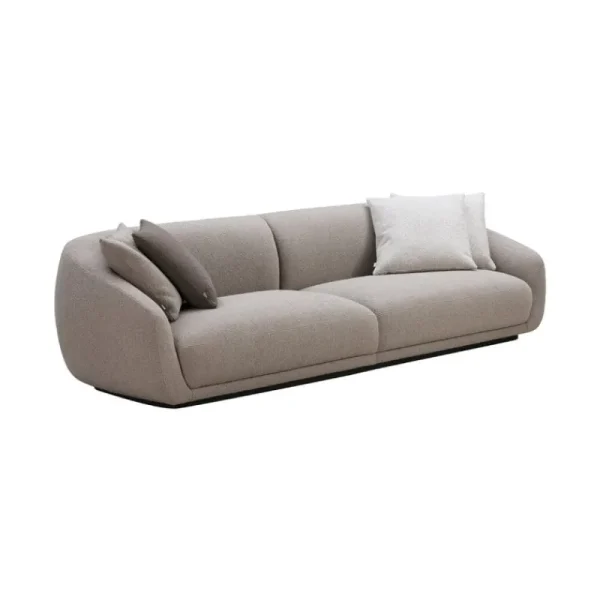 Audo Copenhagen Sofas Und Liegen-Wendelbo Montholon 3-Sitzer-Sofa, Cuddle 04, Beige