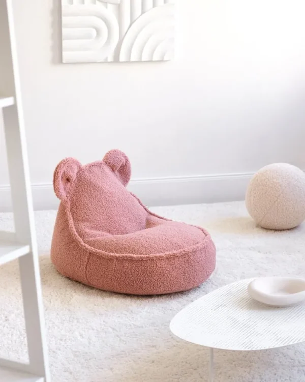 Kinder Wigiwama Möbel Für Das Kinderzimmer | Sitzgelegenheiten^Bear Sitzsack, guave-pink