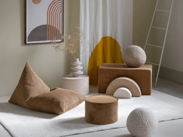 Kinder Wigiwama Möbel Für Das Kinderzimmer | Sitzgelegenheiten^Big Lounger Sitzsack, Brown Sugar