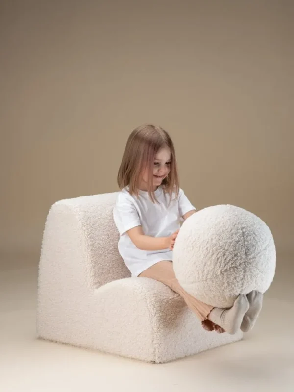 Kinder Wigiwama Möbel Für Das Kinderzimmer | Sitzgelegenheiten^Cloud Stuhl, Cremeweiß