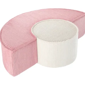 Kinder Wigiwama Möbel Für Das Kinderzimmer | Sitzgelegenheiten^Pouf-Set, Pink Mousse