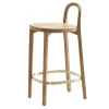 Normann Copenhagen Sitzgelegenheiten-Woodnotes Barhocker Siro+, 65 cm, Eiche