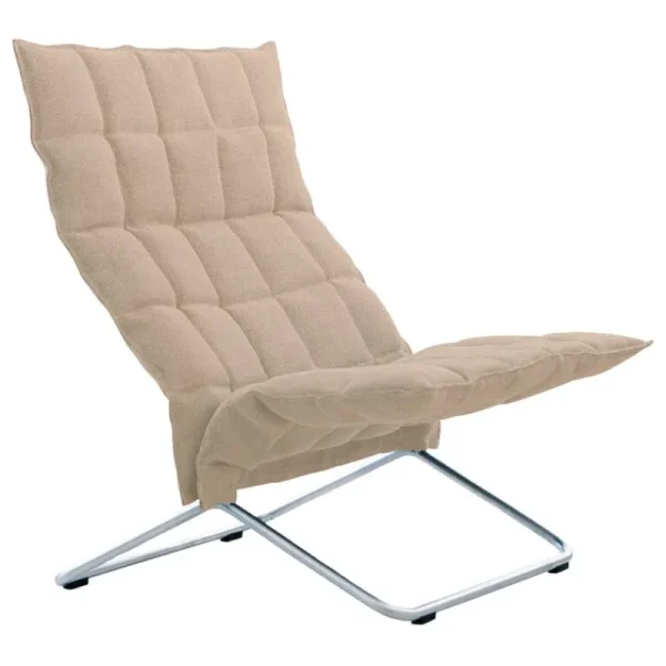 Normann Copenhagen Sitzgelegenheiten-Woodnotes K Stuhl, breit, röhrenförmig, natur/schwarz