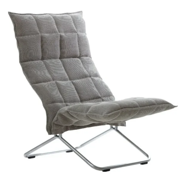 Normann Copenhagen Sitzgelegenheiten-Woodnotes K Stuhl, breit, röhrenförmig, schwarz