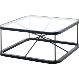 Muuto Tische-Woodnotes Twiggy Tisch 88 x 88 cm, Schwarz