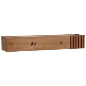 Northern Aufbewahrungsmöbel-Woud Array Sideboard, 150 cm, wandmontiert, Walnuss