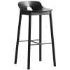 Normann Copenhagen Sitzgelegenheiten-Woud Barhocker Mono, 75 cm, schwarz