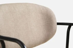 Vitra Sitzgelegenheiten-Woud Frame Stuhl, Schwarz - beiges Davis Sawana 17