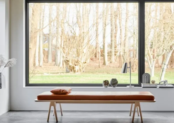 Woud Kissen^Level Kissen für Daybed, cognacbraunes Leder Envy