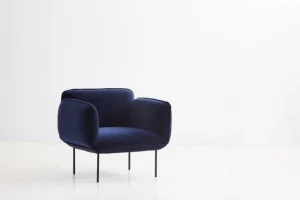 Normann Copenhagen Sitzgelegenheiten-Woud Nakki 1-Sitzer, dunkelblau
