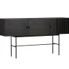 Asplund Aufbewahrungsmöbel-Woud Sideboard Array 180 cm, schwarz