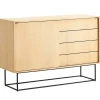 Asplund Aufbewahrungsmöbel-Woud Sideboard Virka, hoch, Eiche