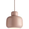 Normann Copenhagen Deckenleuchten-Woud Stone pendant, small, dusty rose