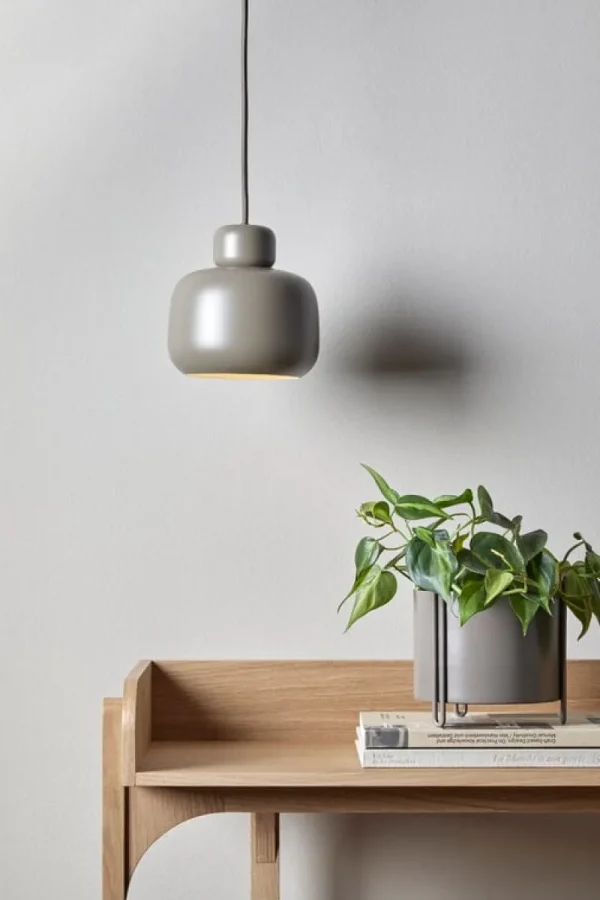 Normann Copenhagen Deckenleuchten-Woud Stone pendant, small, dusty rose