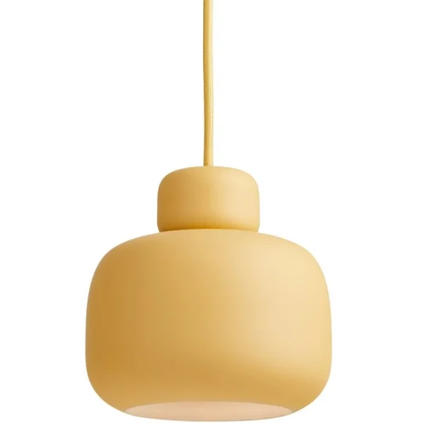 Moooi Deckenleuchten-Woud Stone Pendelleuchte, klein, Gelb