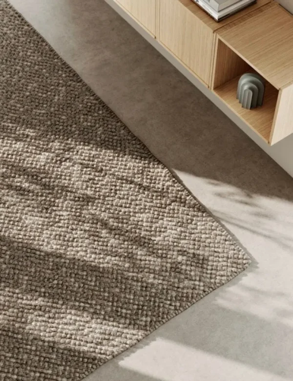 Woud Teppiche Und Läufer^Tact Teppich, 90 x 140 cm, Braun