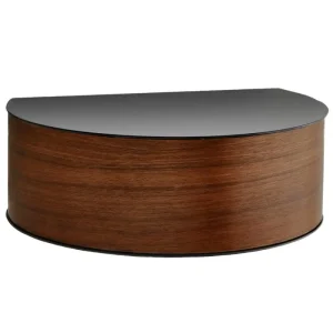 Montana Furniture Regale | Tische-Woud Wallie Wandschublade, Nussbaum - Schwarz